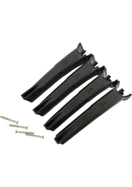 4 Adet/takım Drone Tripod Iniş Takımı Hubsan X4 H502S H502E Rc Drone Yedek Parça Siyah (Yurt Dışından)