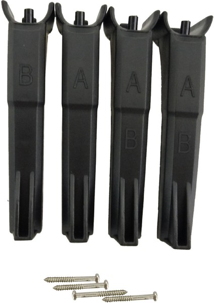 4 Adet/takım Drone Tripod Iniş Takımı Hubsan X4 H502S H502E Rc Drone Yedek Parça Siyah (Yurt Dışından) modelleri