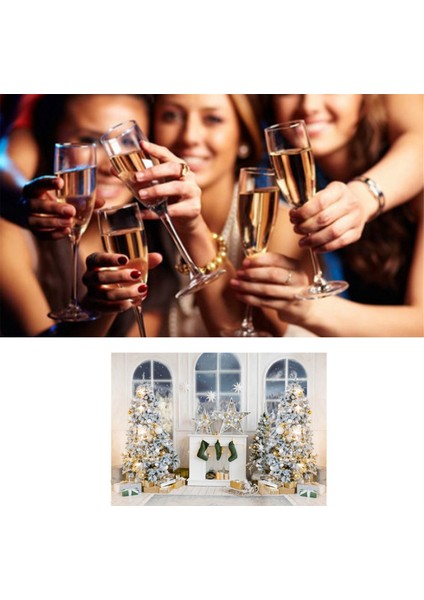 210X150CM Noel Arka Plan Bezi Kar Tanesi Parti Dekoru Tatil Çocuk Fotoğrafçılığı Arka Plan Bezi, E (Yurt Dışından)