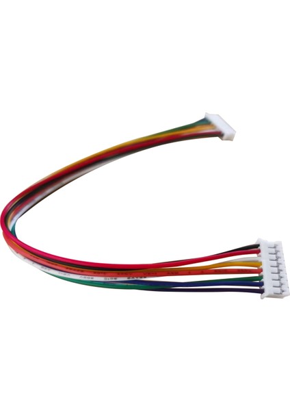 10 Takım Ph 2.0mm 8-Pin Erkek Dişi Konnektör Fiş Tel Kablo 20 cm 300 V Eş Yönlü Çift Uçlu Terminal Hattı (Yurt Dışından)