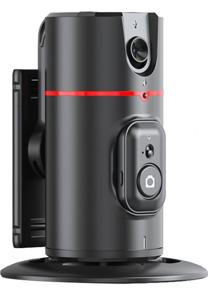 Cep Telefonu Gimbal Sabitleyici Özçekim Çubuğu Otomatik Yüz Izleme ile Ayrılabilir Telefon Klipsi Kablosuz Özçekim Çubuğu Tripod (Yurt Dışından)