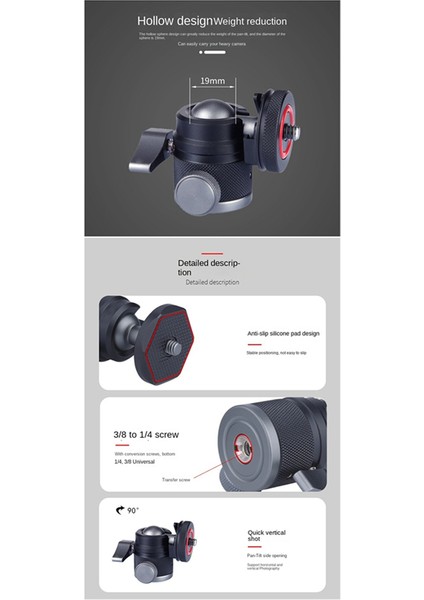 360° Dönebilen Mini Fotoğrafçılık Canlı Cep Telefonu Standı Pan Tilt Çıkarılabilir Soğuk Ayakkabı Montajlı Kamera Aksesuarları (Yurt Dışından) indirimleri