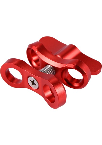 Kamera Aksesuarı Dalış Işıkları Topu Kelebek Klip Kol Kelepçe Dağı Alüminyum Gopro Hero 3 +/4/5 Xiaoyi Gitup SJ6000 Kamera Kırmızı (Yurt Dışından)