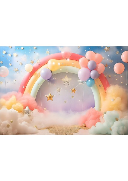 210X150CM Avrupa Amerikan Sevgililer Günü Parti Arka Planları Balon Güller Pembe Kalp Afiş Fotoğraf Arka Planları, C (Yurt Dışından)