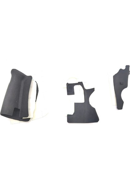 Canon 70D Için 3 Parça (1 Takım) Ön Arka Sağ Kavrama Lastik Ünitesi Komple Lastik Kapak Değiştirme (Bantlı) (Yurt Dışından)