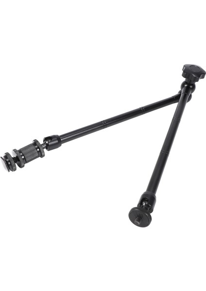 LED Işık Dslr Rig LCD Monitör Için Sıcak Ayakkabı Montajlı 20 Inç Ayarlanabilir Eklemli Sürtünme Sihirli Kol (Yurt Dışından)