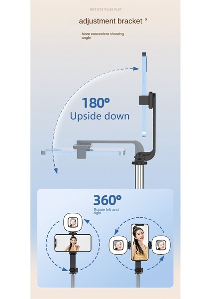 1.7m Tripod Bluetooth Uzaktan Kumanda Selfie Çubuğu Kamera Telefon Tutucu Kablosuz Paslanmaz Çelik Teleskopik Çubuk (Yurt Dışından) modelleri