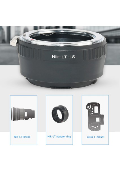 Nikon Manuel F Lens - Panasonic S1/S1R Için Nık -L Lens Adaptör Halkası (Yurt Dışından) fiyatları