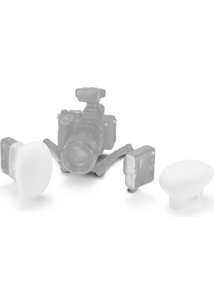 Mf-Dd Diş Difüzörü Silika Jel Difüzyon Kapak Kiti Godox MF12 Flash Için (Yurt Dışından) modelleri