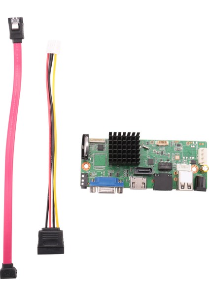 H.265 10CHX5MP Nvr Ağ Dvr Dijital Video Kaydedici Kurulu Ip Kamera Max 12T Yüz Insan Algılama Ovnıf Xmeye 1 Sata P2P (Yurt Dışından)