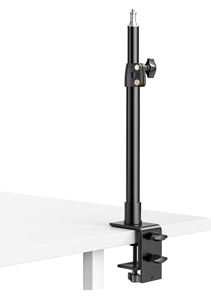 Masaüstü C-Kelepçe Montaj Braketi, Ayarlanabilir Lamba Tutucu, Standart 1/4 Vida Başı (Yurt Dışından)