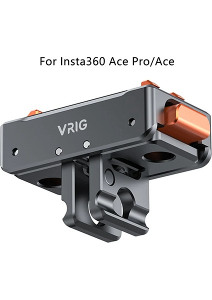 Vrıg Manyetik Hızlı Çıkarma Plaka Kelepçesi INSTA360 Ace / Ace Pro Action Kamera Tripod Adaptörü Montaj Plakası ve Koruyucu Kapak (Yurt Dışından)