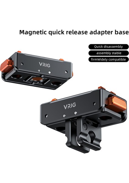 Vrıg Manyetik Hızlı Çıkarma Plaka Kelepçesi INSTA360 Ace / Ace Pro Action Kamera Tripod Adaptörü Montaj Plakası ve Koruyucu Kapak (Yurt Dışından) fiyatları