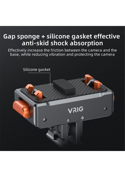 Vrıg Manyetik Hızlı Çıkarma Plaka Kelepçesi INSTA360 Ace / Ace Pro Action Kamera Tripod Adaptörü Montaj Plakası ve Koruyucu Kapak (Yurt Dışından) modelleri