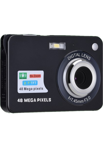 Dijital Kamera Hd Ekranlı Video Kamera Sarsıntı Önleyici Kamera 2,7 Inç Mini Kamera (Yurt Dışından) modelleri