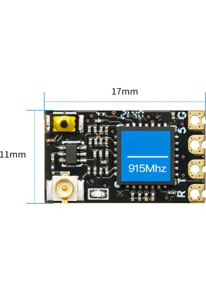 Geprc Elrs Nano Alıcı 868MHZ Uzun Anten Uzun Menzilli Fpv Yarış Drone'u Için (Yurt Dışından) modelleri