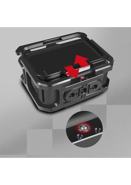 Gopro 10/9 Aksiyon Kamerası Ekran Koruyucu Kafes Koruyucu Çerçeve Muhafaza Kabuk Kılıfı Için Çerçeve Kılıfı (Yurt Dışından)
