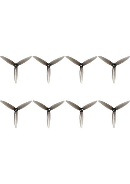 4 Çift T4024 Pervane 4cw+4ccw 3 Kanatlı T-Mount Fpv Pervane Fpv Freestyle 4 Inç Iha Aksesuarları Parçaları (Yurt Dışından)