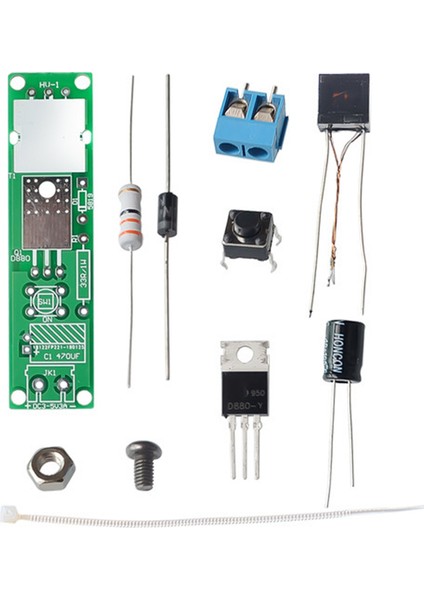 DC3-5V Dıy Kiti Yüksek Gerilim Jeneratörü Ark Ateşleyici Çakmak Kiti Dıy Üretim Paketi Için (Yurt Dışından)
