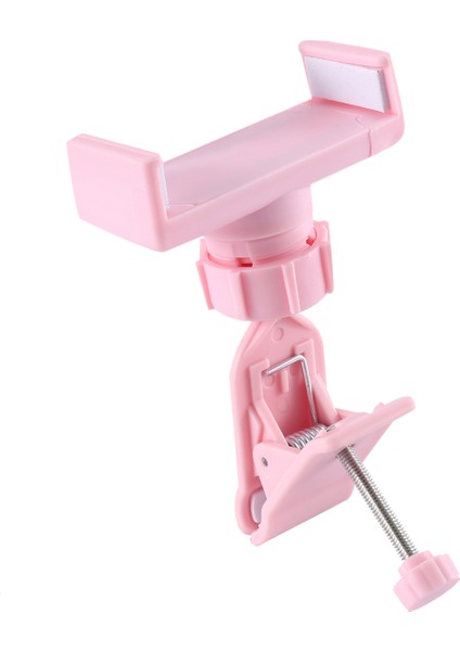 Mobil Profesyonel Halka Lambası Için Dolgu Işığı Telefon Web Yayını Braketi Vanity Aynalı Telefon Tutucu, Pembe (Yurt Dışından)