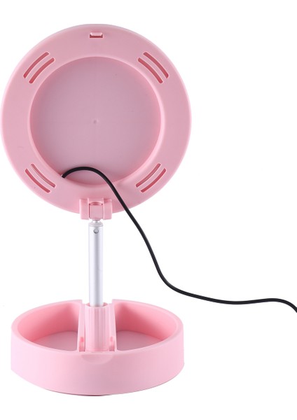 Mobil Profesyonel Halka Lambası Için Dolgu Işığı Telefon Web Yayını Braketi Vanity Aynalı Telefon Tutucu, Pembe (Yurt Dışından) fiyatları
