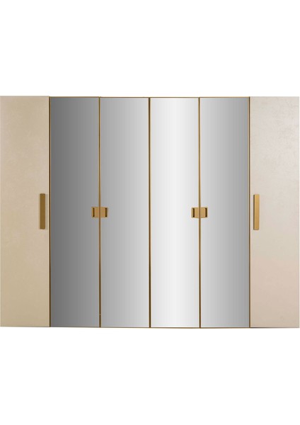 Napoli Gardrop - 6 Kapılı