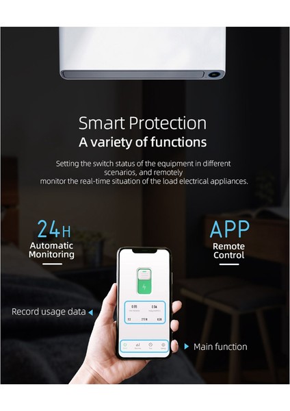 Tuya Zigbee Akıllı Devre Kesici Ölçüm ile 1 P 40A Akıllı Ev Için Kablosuz Uzaktan Kumanda Anahtarı Google Asistan (Yurt Dışından)