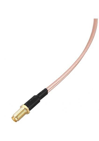 Sma Dişi - Y Tipi 2 x Ts9 Erkek / Crc9 Erkek Konnektör Ayırıcı Birleştirici Pigtail Kablo Rg 316 30 cm Altın (Yurt Dışından)