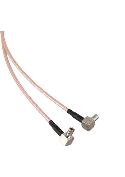 Sma Dişi - Y Tipi 2 x Ts9 Erkek / Crc9 Erkek Konnektör Ayırıcı Birleştirici Pigtail Kablo Rg 316 30 cm Altın (Yurt Dışından)