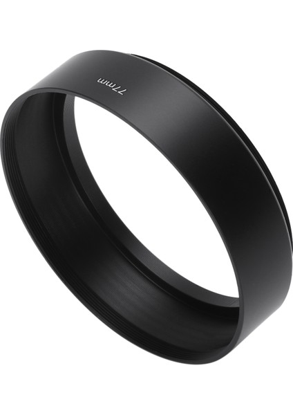 Telefoto 80-200MM Lens Gölgeliği Için Vida Bağlantılı 77MM Başlık Siyah (Yurt Dışından) modelleri