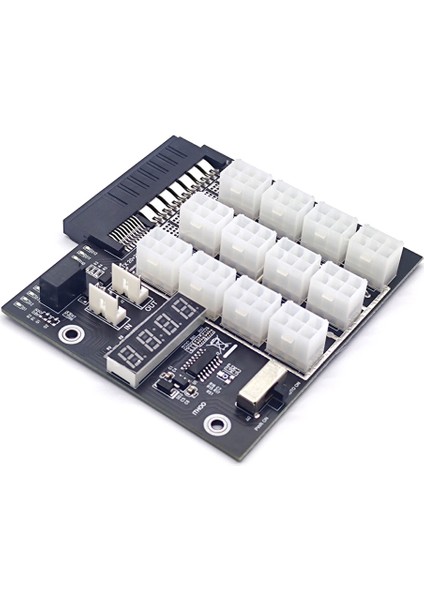 Madencilik Breakout Kartı 12 Port 6pin Konnektör Güç Modülü Hp 500W 800W 1400W 1600W Psu Gpu Grafik Kartı Için (Yurt Dışından)