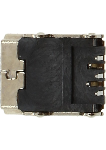 10 Adet Mini USB 5 Pin Dişi Soket Dıy Smt Konektörü Gümüş Ton Koyu Gri (Yurt Dışından)
