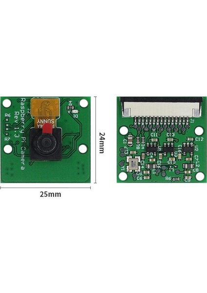 Raspberry Pi Için Hd Kamera Modülü 2b/3b/4b Kamera Modülü 5mp OV4647 Geniş Açı Kamera Modülü (Yurt Dışından) indirimleri