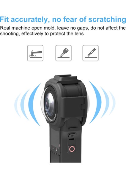 INSTA360 One Rs 1 Inç 360 Edition Kamera Lens Koruması Koruyucu Kapak Kamera Aksesuarları Için Lens Koruması (Yurt Dışından)