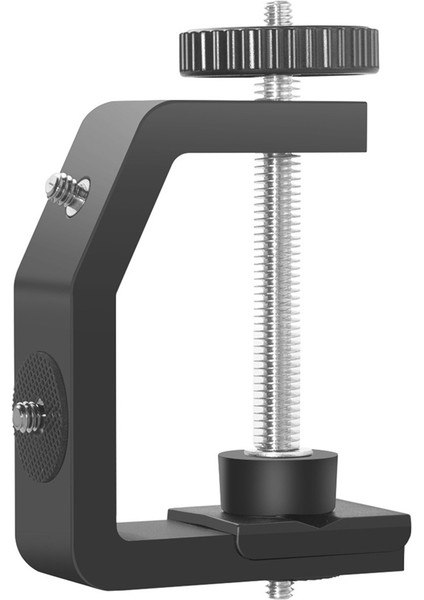 Puluz Ağır Hizmet Tipi C Kelepçeli Kamera Kelepçesi Montajı 1/4 Inç Vida ile Gopro Hero9 / Djı Osmo Aksiyon ve Diğer Aksiyon Kameraları Için (Yurt Dışından)