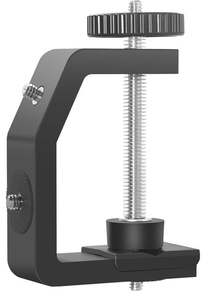 Puluz Ağır Hizmet Tipi C Kelepçeli Kamera Kelepçesi Montajı 1/4 Inç Vida ile Gopro Hero9 / Djı Osmo Aksiyon ve Diğer Aksiyon Kameraları Için (Yurt Dışından)