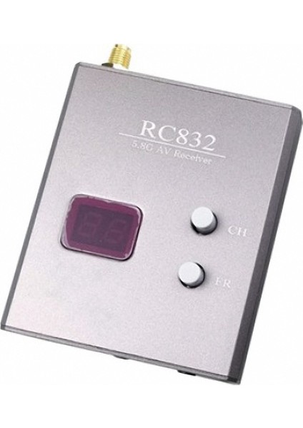 RC832 Fpv Alıcısı 5.8ghz 48CH RC832 Av Alıcısı Fpv Multicopter Rc Quadcopter Için Antenli (Yurt Dışından) modelleri