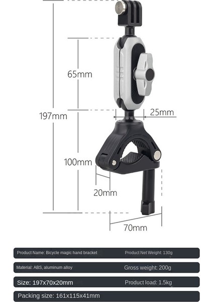 Gopro 11 10 9 INSTA360 Osmo Eylem Kamera Motosiklet Tutucu Aksesuarları Gidon Dağı Bisiklet Braketi (Yurt Dışından)