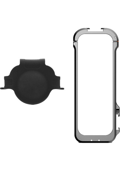 INSTA360 X4 Metal Çerçeve, Spor Kamerası Kafes Genişleme Braketi Sabitleme Klipsi, Yatay Çekim Aksesuarları (Yurt Dışından)