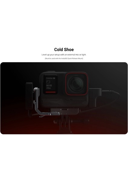 INSTA360 Ace/ace Pro Aksesuar Soğuk Yuva Genişletme Aksesuarları INSTA360 Ace Için (Yurt Dışından) fırsatları