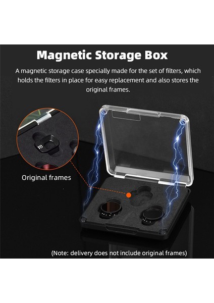 Djı Mini 3pro Filtre Ayarlanabilir Taşınabilir Karartma Aynası Mini 3 Lens Koruma Aksesuarları Için Brdrc, Vnd2-5 (Yurt Dışından)