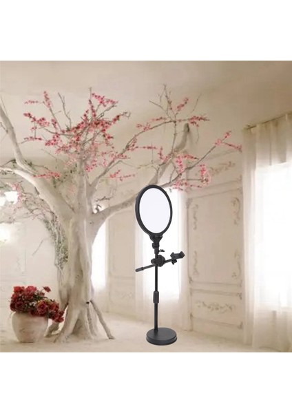 26CM Fotoğraf Aydınlatma Telefon Halka Işığı Tripod Standı Fotoğraf LED Selfie Uzaktan Kumanda Lambası Canlı Dolgu Işığı (Yurt Dışından) fiyatları