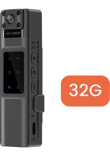 1080P Mini Kamera Hareket Algılama Taşınabilir Dijital Wıfı Video Kaydedici Vücut Kamerası Gece Görüş Kaydedici Kamera B (Yurt Dışından) fiyatları