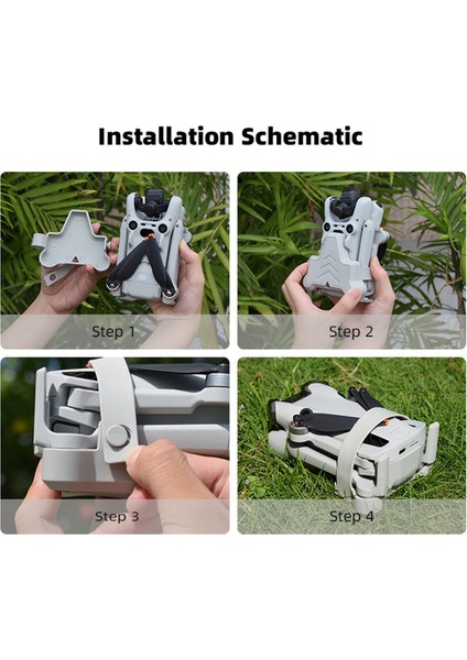 Djı Mini 4 Pro Pervaneleri Için Brdrc Pervane Tutucusu Sabitleyici Pervaneler Sabit Koruyucu Pervane Kanatları Kayış Montaj Koruyucusu Iha Parçası (Yurt Dışından) fırsatları