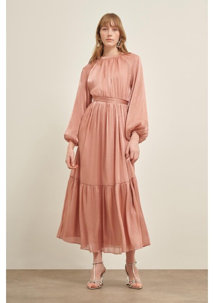 Kadın Ornagze Elbise Gül 31018 fırsatları