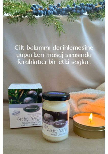 Ardıç Yağlı Masaj Kremi 90 ml 2li