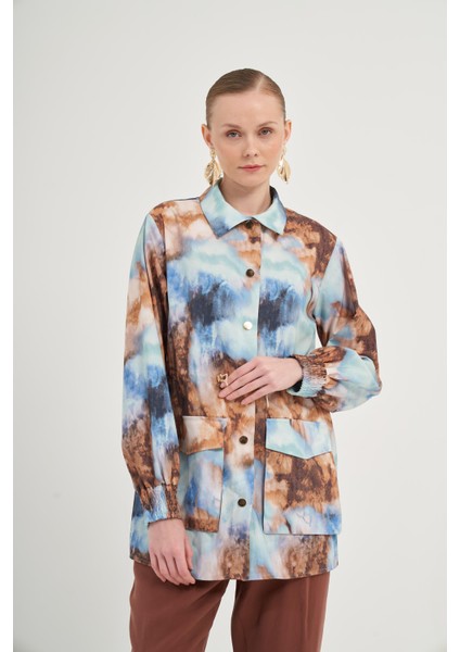 Kadın Desenli Kap İndigo 31070 modelleri