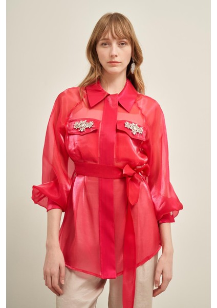 Kadın Organze Kap Fuşya 31022 fiyatları