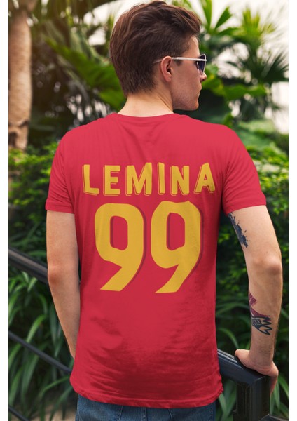Mario Lemina Futbol Sırt Forma Baskılı Unisex Tişört Regular Fit T-Shirt fiyatları