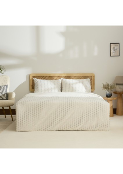 Astrid Çift Kişilik Nevresim Takımı İndigo